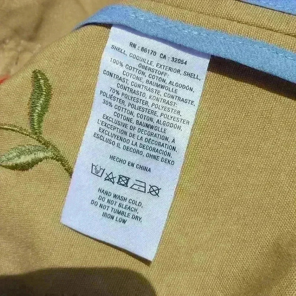 NWOT Anthropologie Cartonnier Embroidered trenchcoat Size S - Picture 14 of 17